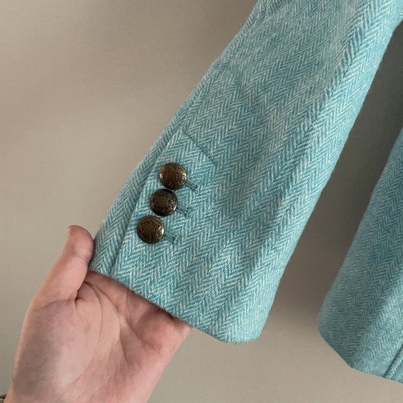 Talbots Aqua Blue Blazer - Picture 4 of 11